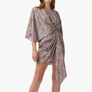 Aidan Mattox Kimono Draped Dress NWT
